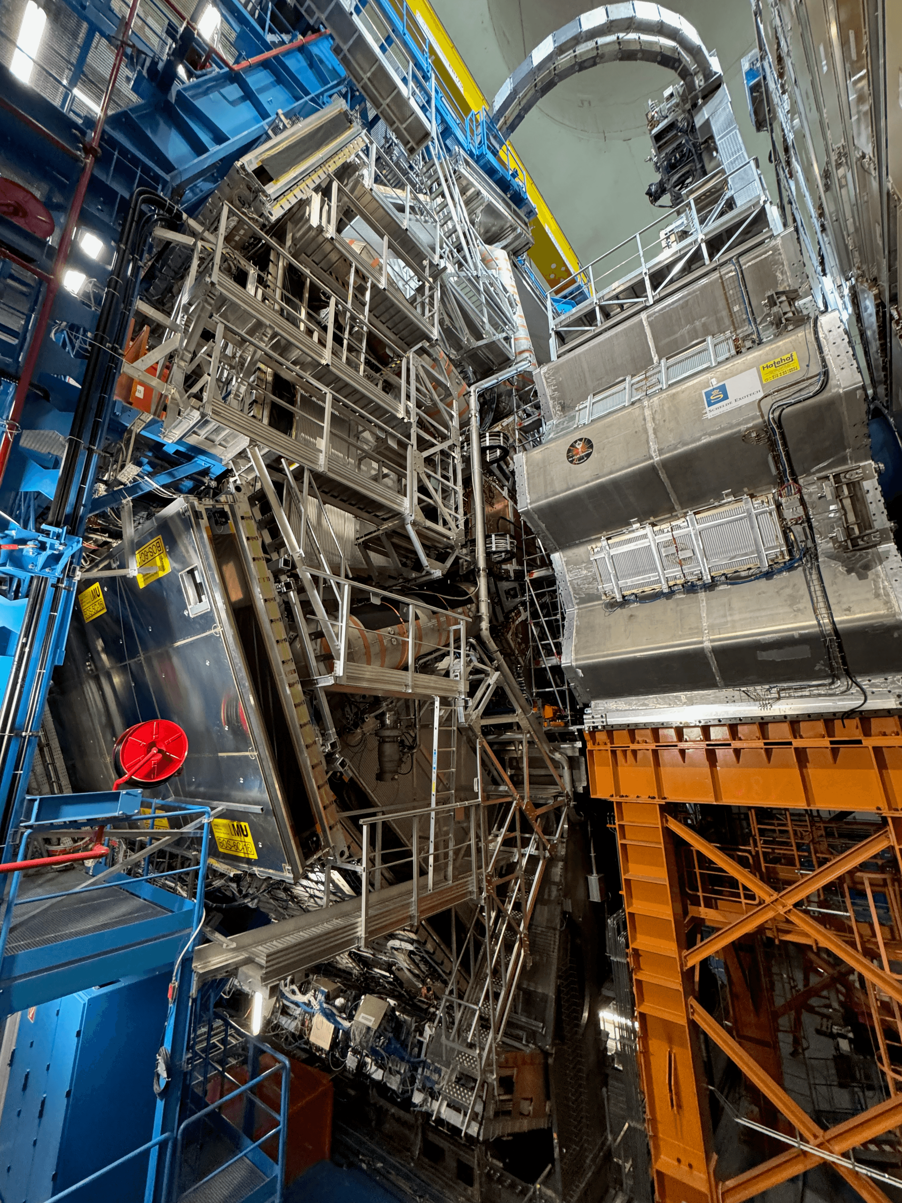 ATLAS detector underground